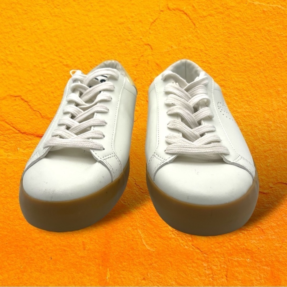 Sam & Libby Women's Casual Addie White Sneakers Size 7.5 - Picture 3 of 15